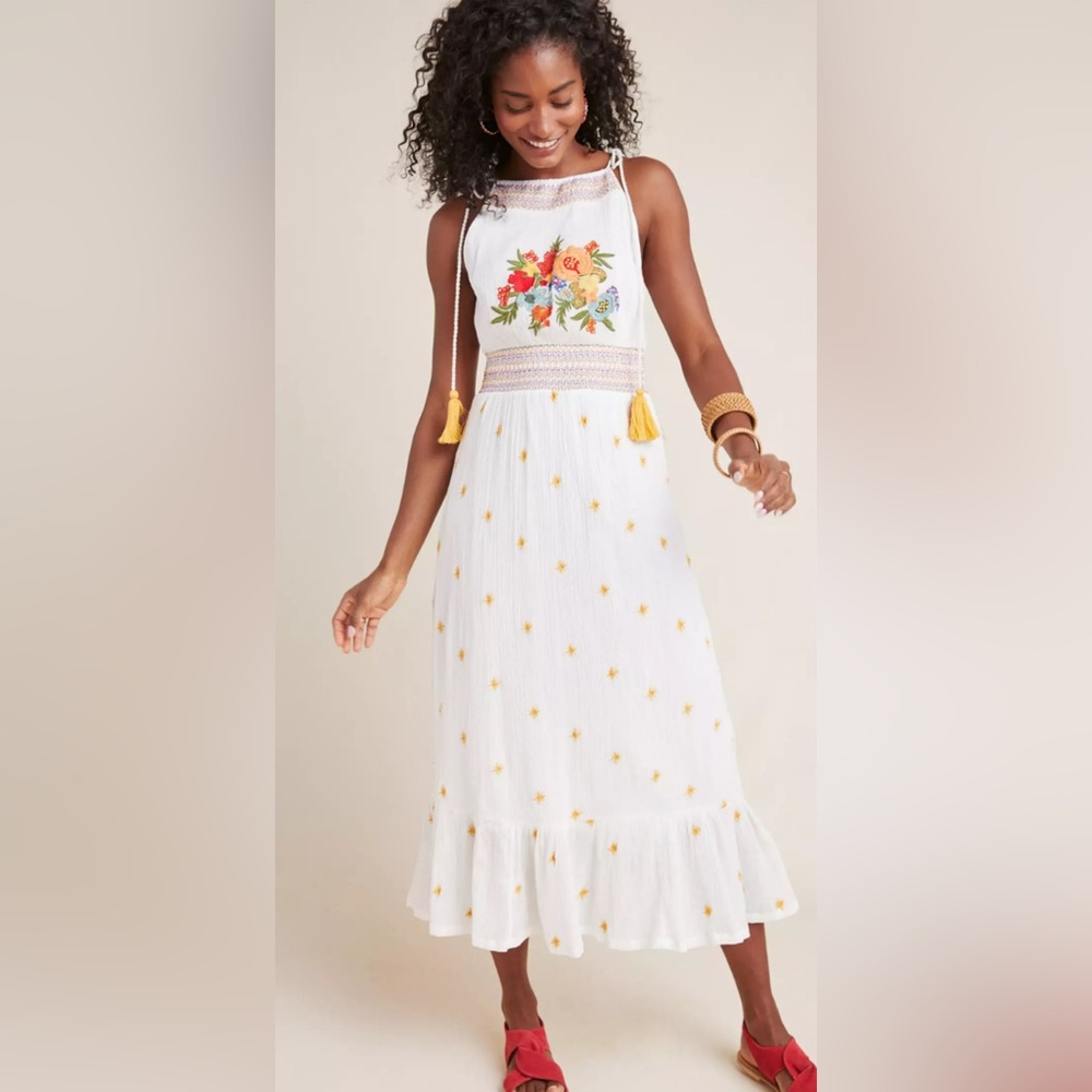 FARM Rio for Anthropologie Bloom Maxi Dress